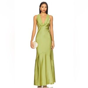 Runaway the label X REVOLVE Gabriella maxi dress in olive